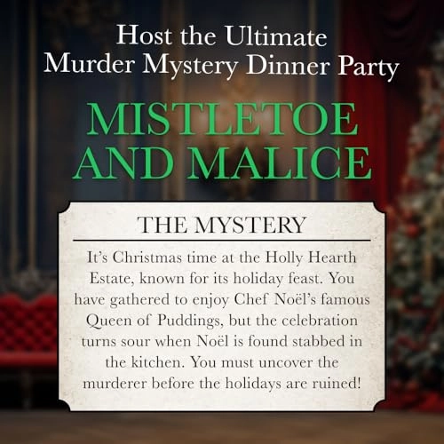 Murder Mystery Party: Mistletoe & Malice
