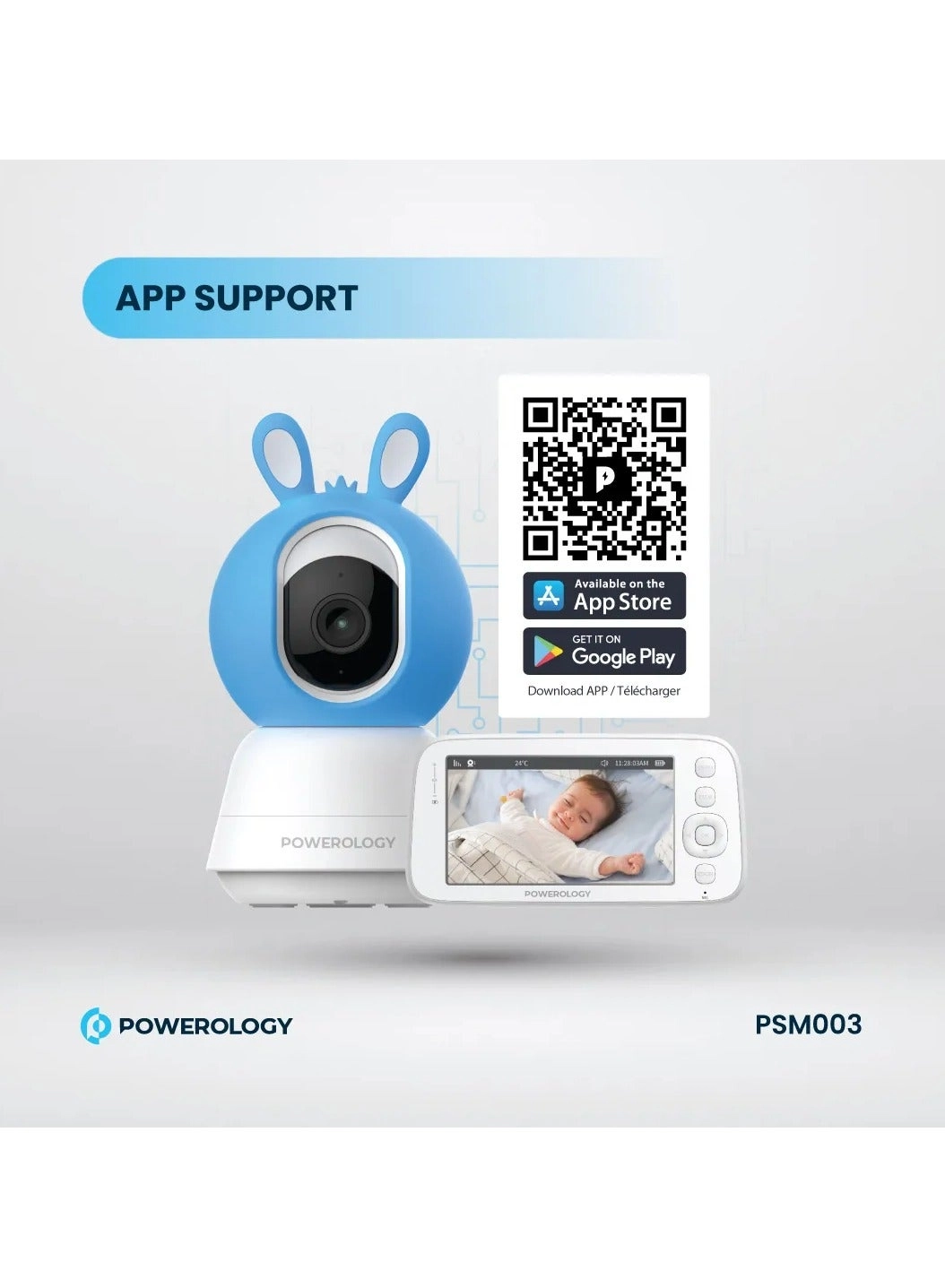 Baby Camera with Monitor and APP - 5 in