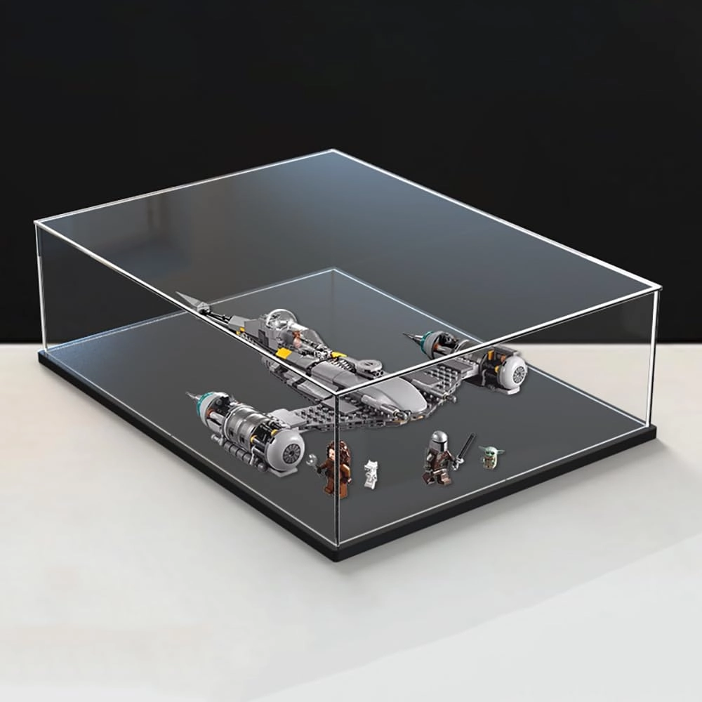 Shengor 75325 N-1 Acrylic Display Case - Clear Dustproof 50 x 35 x 15 cm