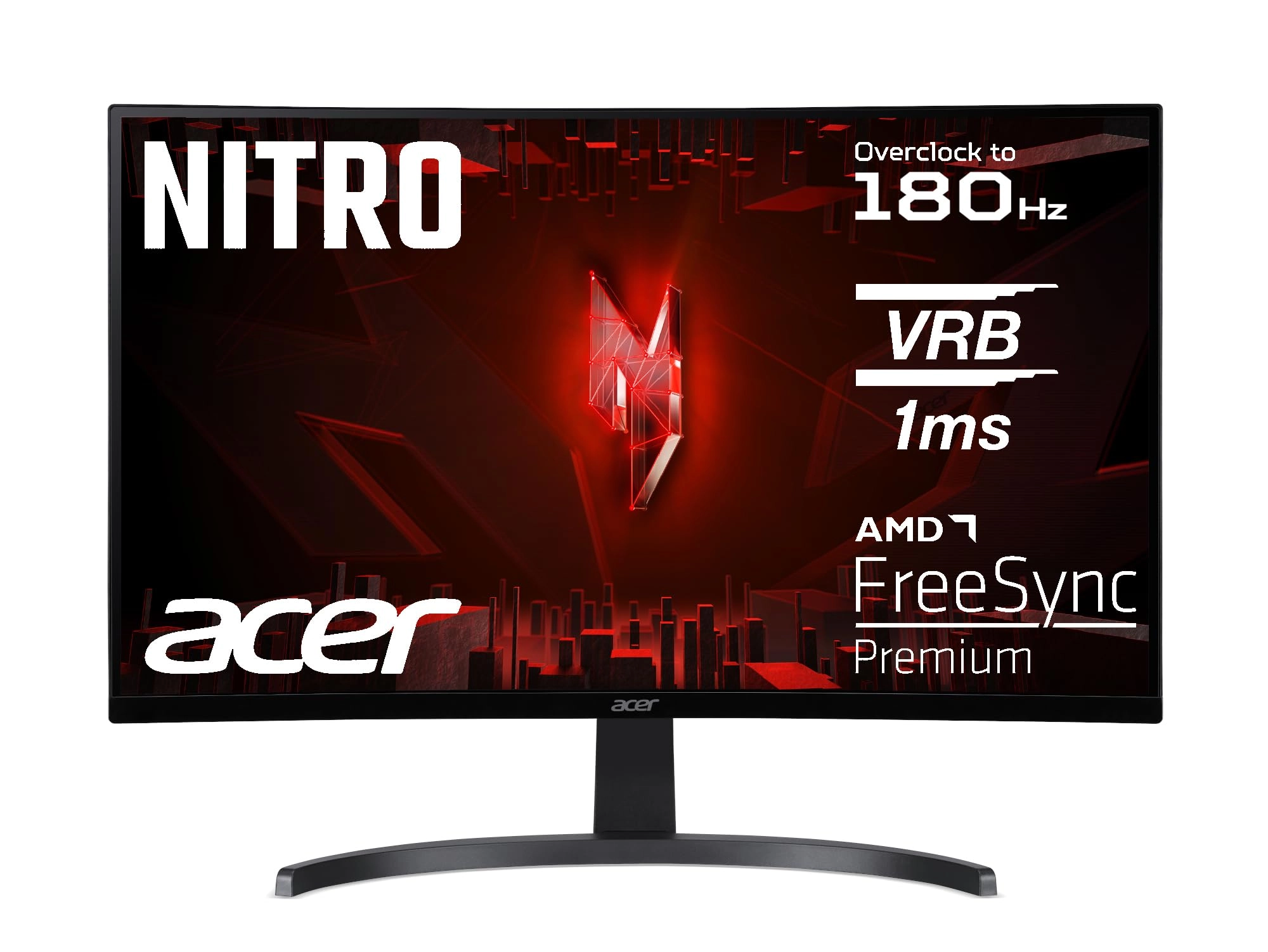 Acer Nitro ED273 S3 - Nitro ED273S3bmiipx 27 Inches 1920 x 1080