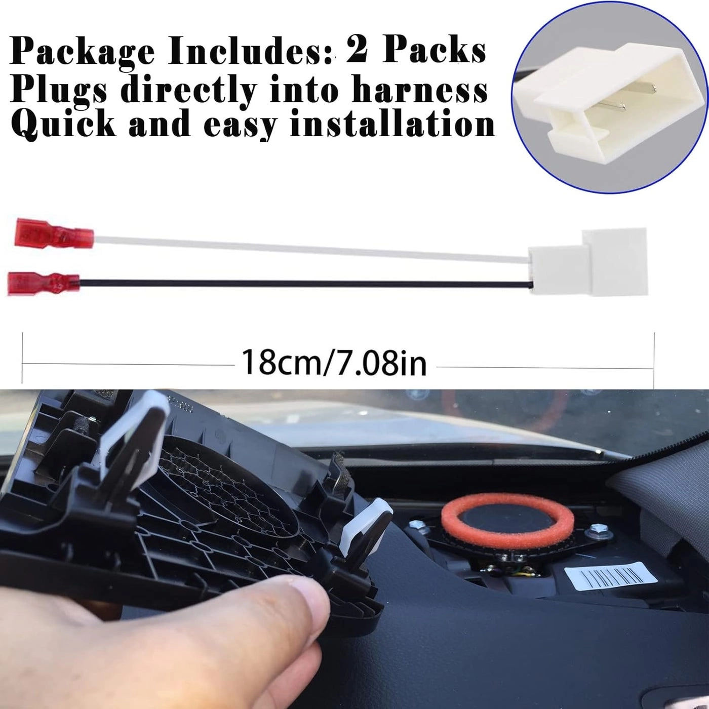 72-8104 Speaker Harness Adapter - Toyota Pack