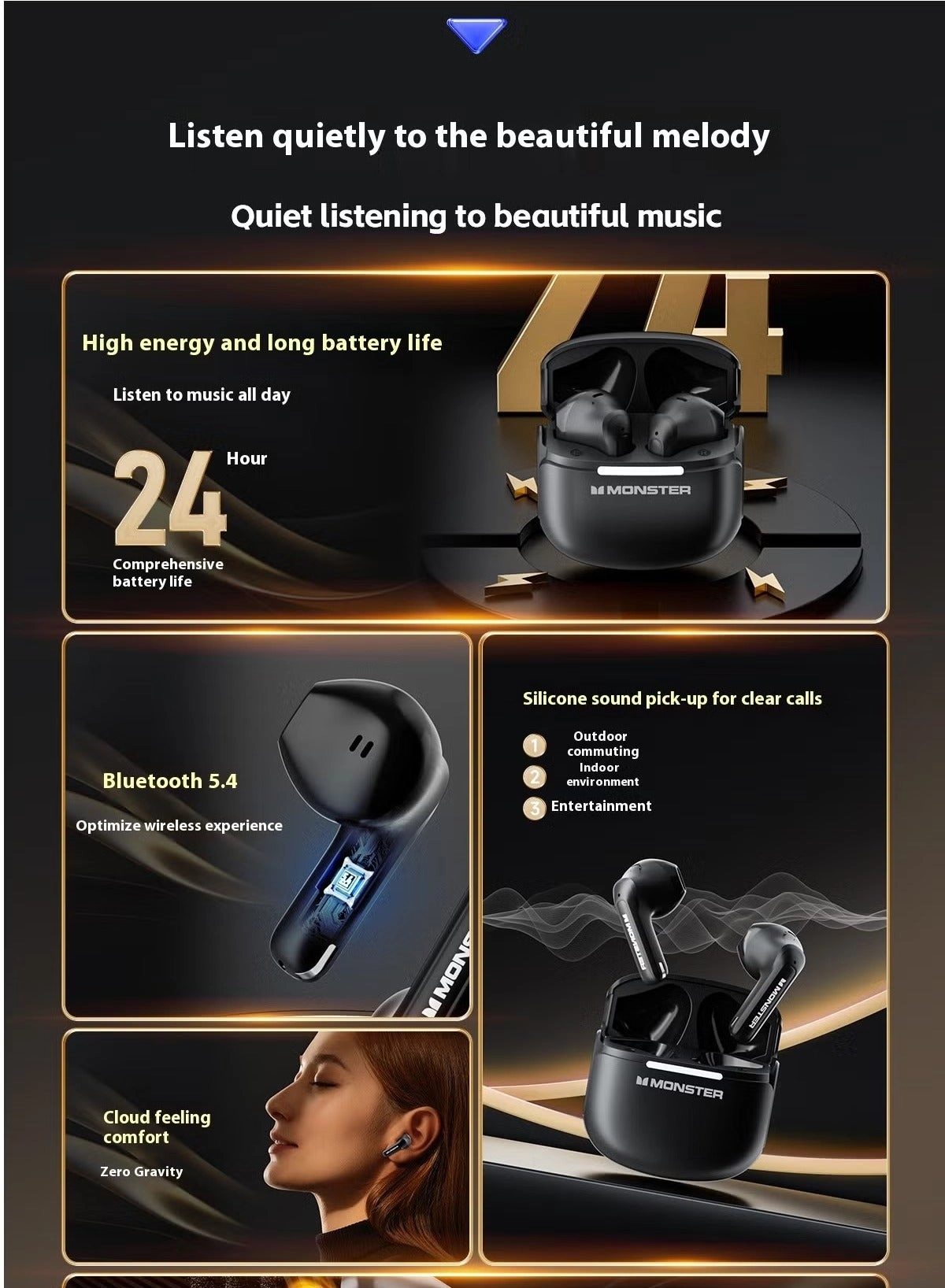 Aura fit GT15 Wireless Headset