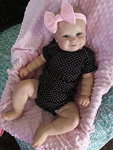 Reborn Baby Doll - 20 Inch Silicone Vinyl Girl Ages 3+