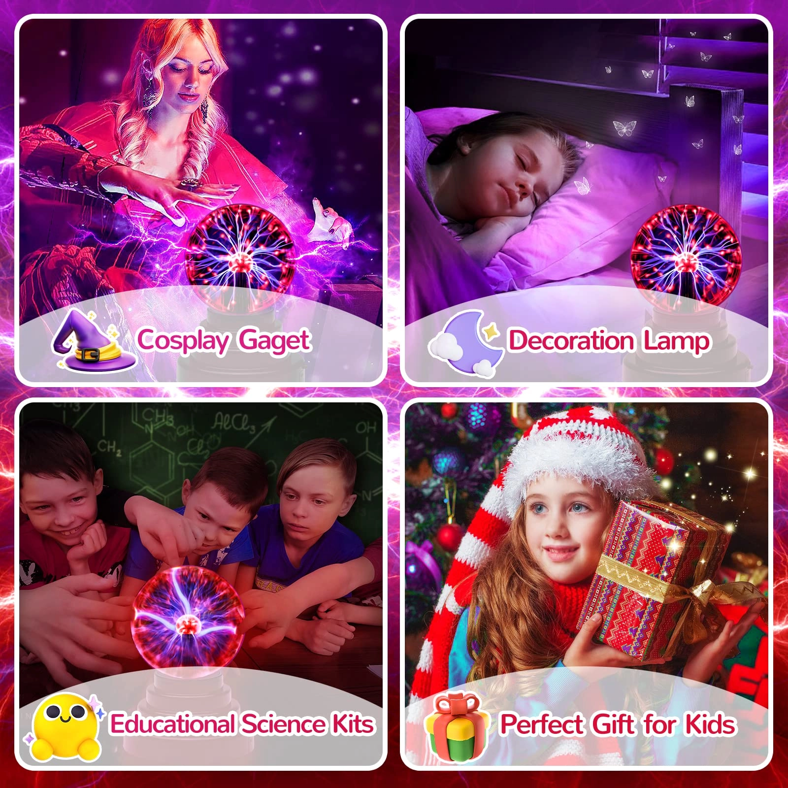 Plasma Ball - lamp Clear