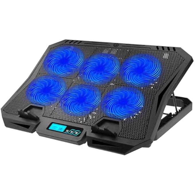 Beauenty Gaming laptop cooling pad - 6 fans 12-21-inch