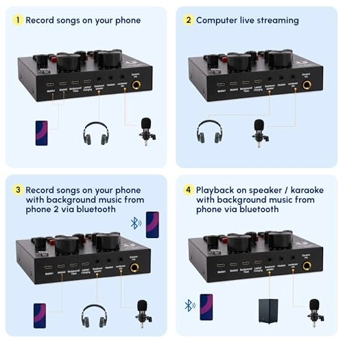 BM 800 XLR+3.5mm-Mini-Jack Microphone