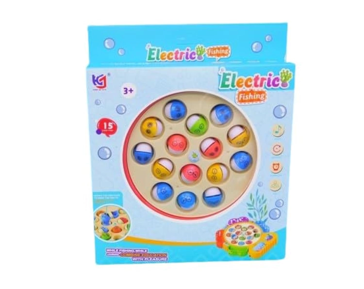 YALLABUYIT Fishing Game - 15 pieces