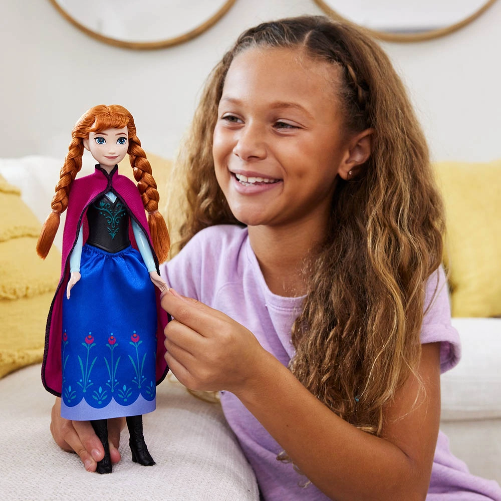 Anna Fashion Doll - Two Braids Travel Outfit Ages 3+