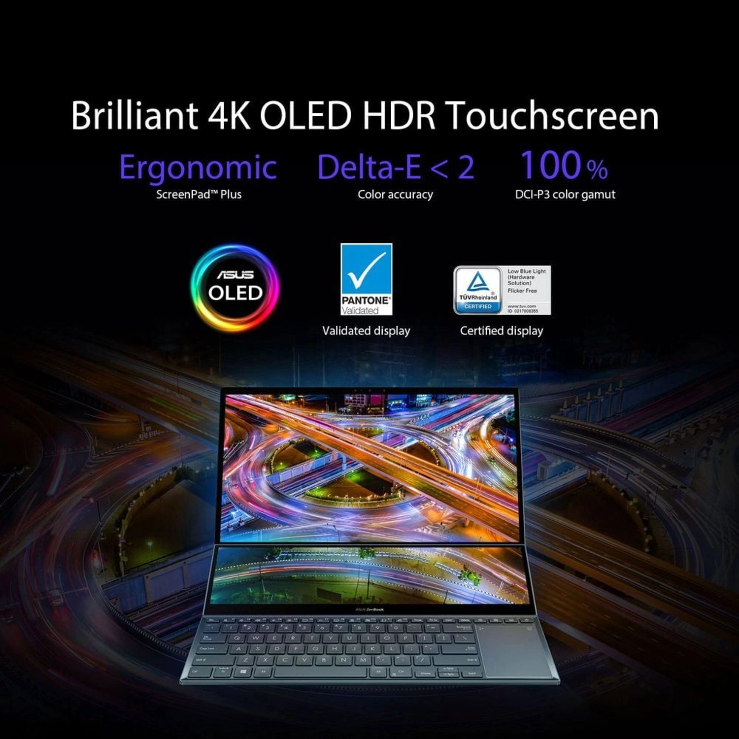 ZenBook Pro Duo 15 UX582HS - 15.6'' Core i9 32GB DDR4 1000GB SSD