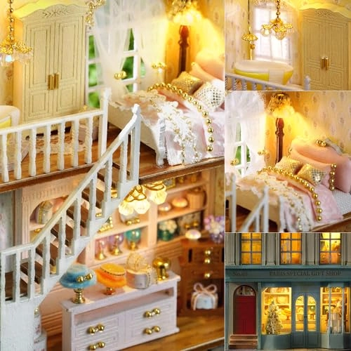 Miniature Dollhouse Kit - Warm House 1:32