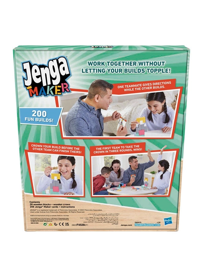 Jenga Maker - English 8+ Years 28 pieces