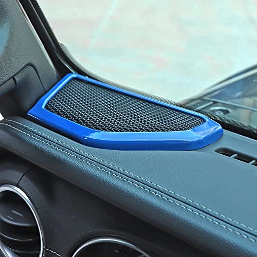 A pillar Speaker Decoration Cover Trim - Wrangler JL JLU & Gladiator JT 2018 2019 2020 2021 2022 2023 2024 A-Pillar