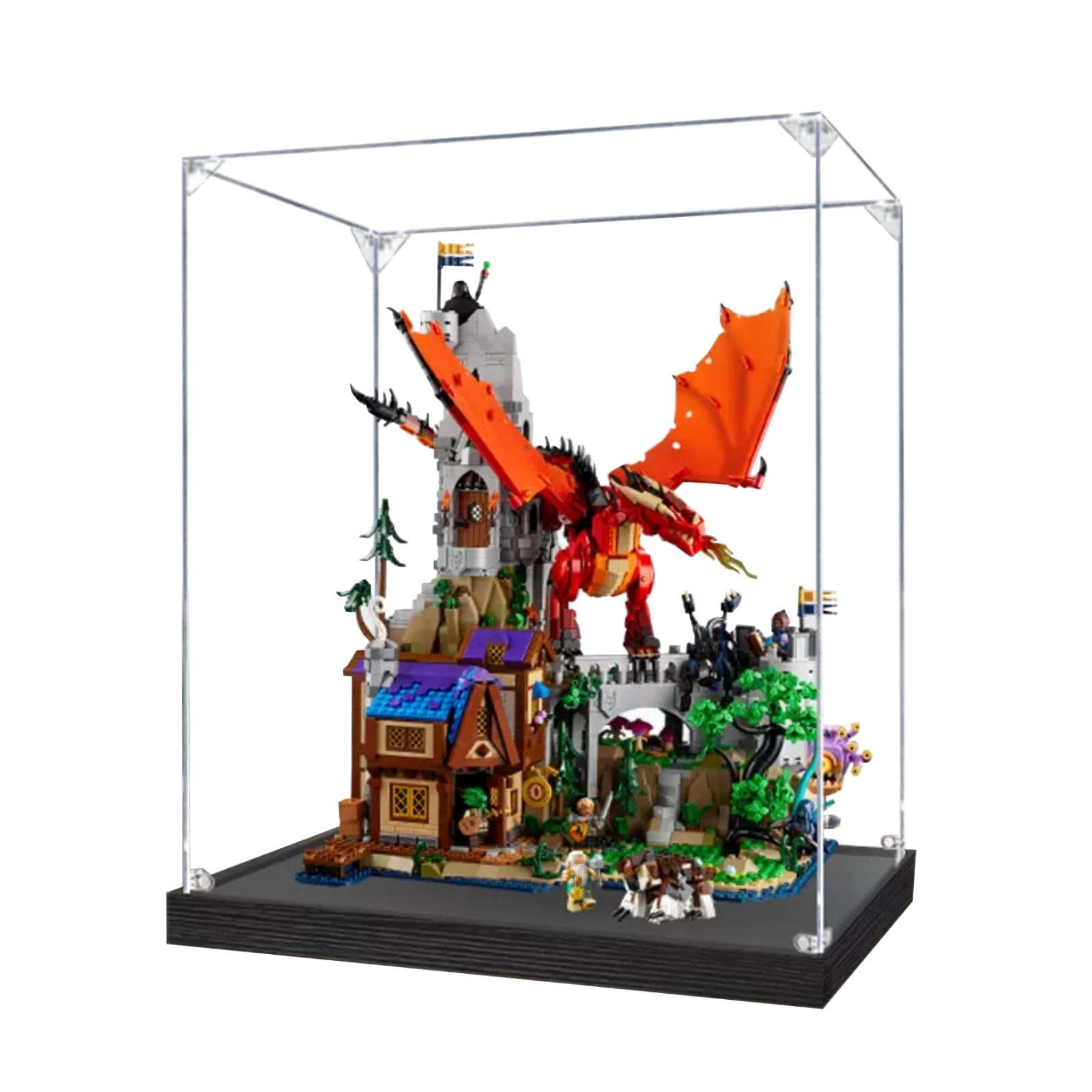 SUNHON Figures Display Box - 40x35x50cm Acrylic