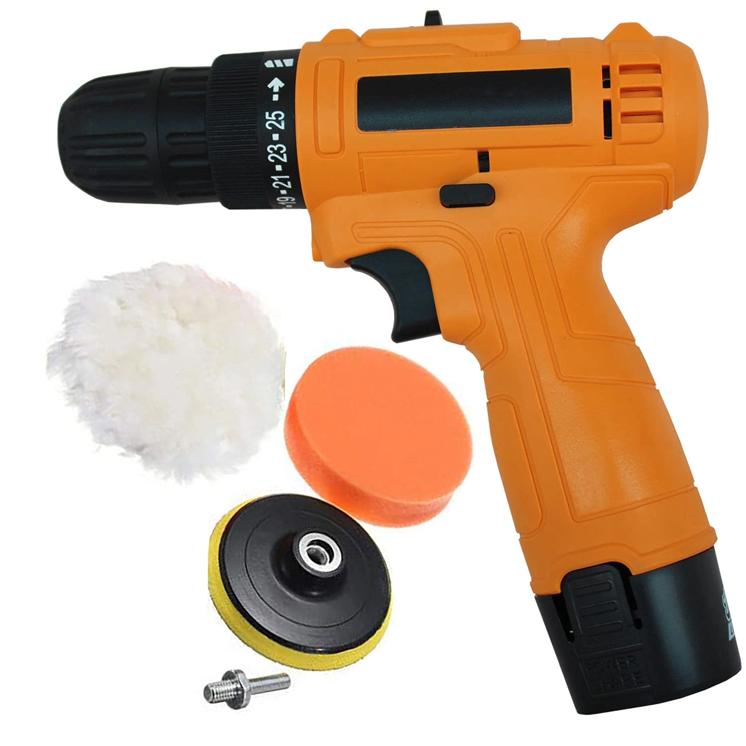 MAN_SNPOWER Cordless Electric Drill - 2 x 1200mAh