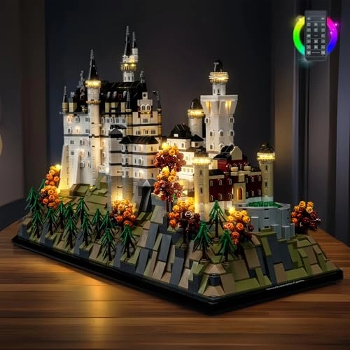 Light kit for LEGO Neuschwanstein Castle 21063