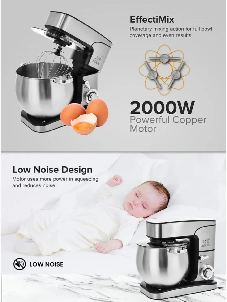 Stand Bowl Mixer - 12L