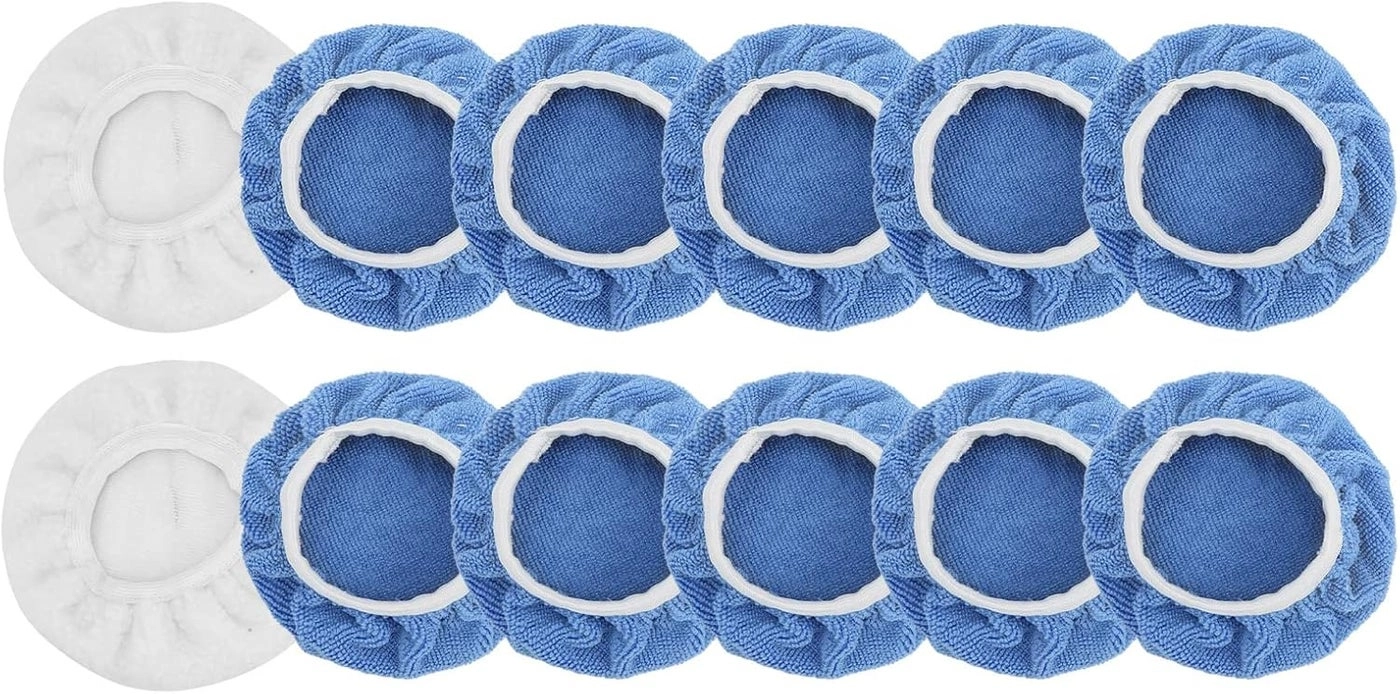 Polishing Bonnet - 145mm + Waxing Bonnet - 160mm