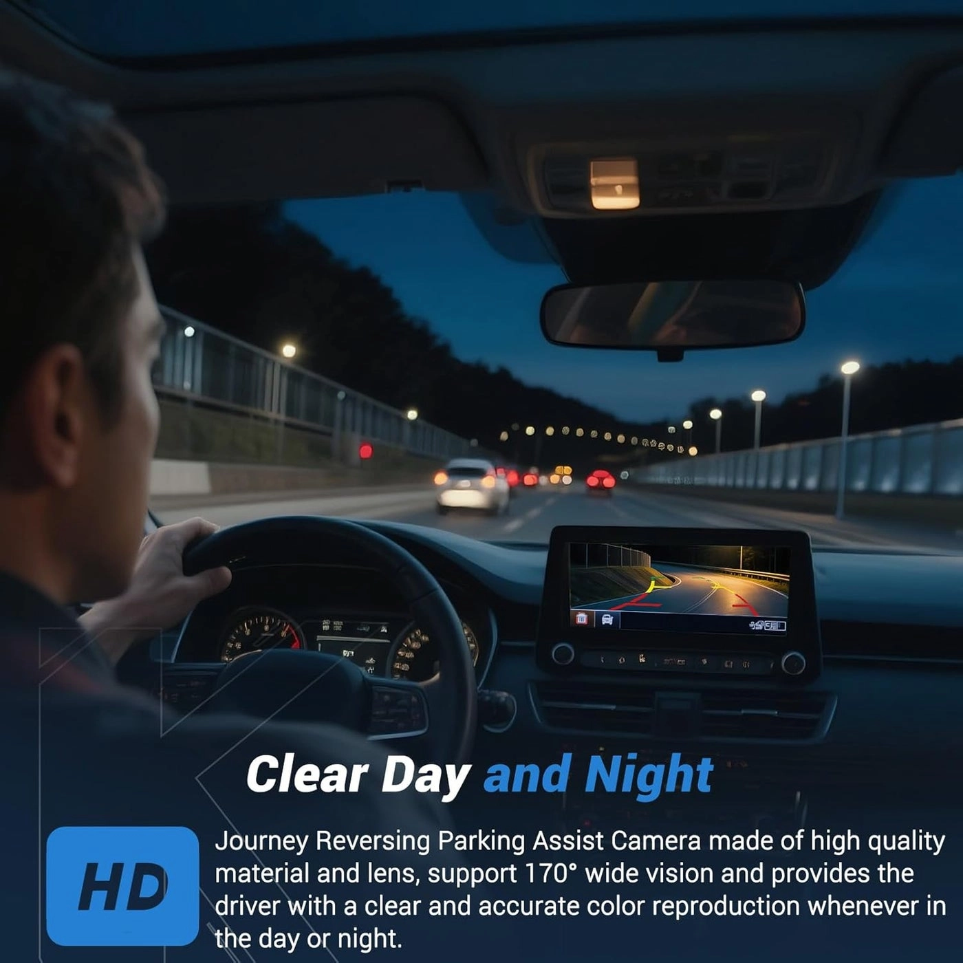 Rear View Backup Camera - HD night vision