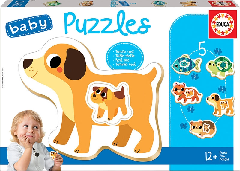 Educa 2-in-1 Pets Puzzle (RTT-17573) - 40 pcs
