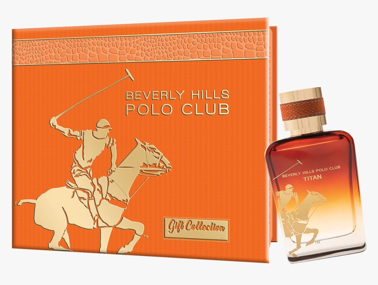 Beverly Hills Polo Club TITAN + Leather Wallet - Eau De Parfum