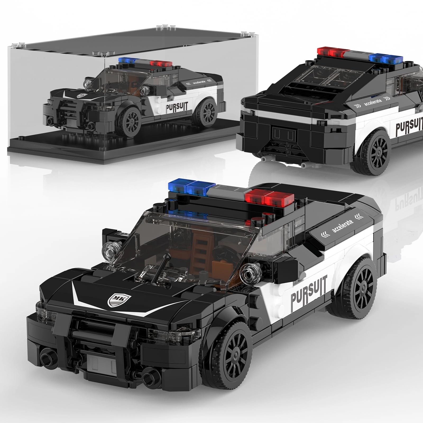 mould king Speed Champion Police car - Police car 443 pcs