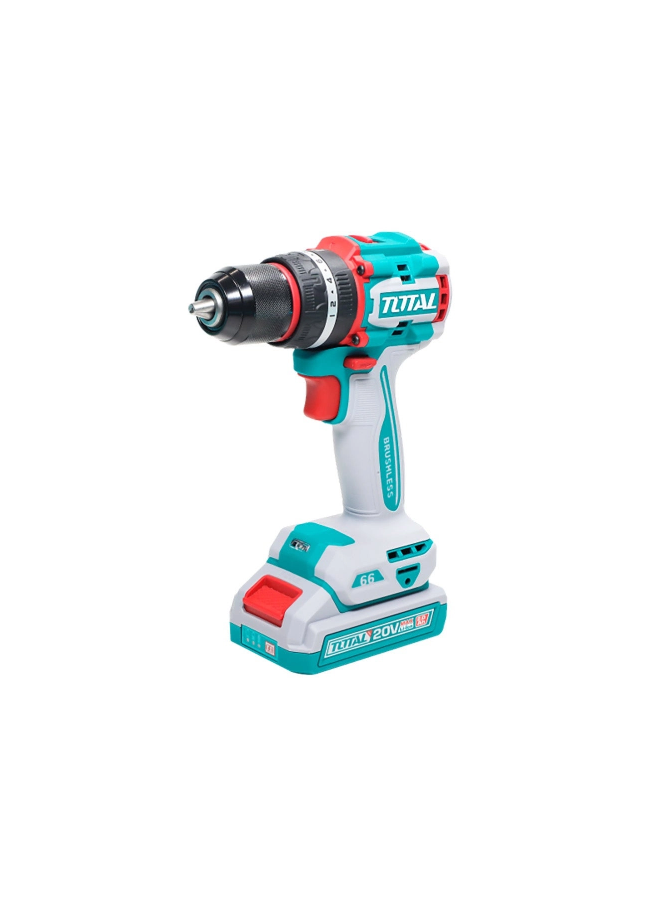Compact Brushless Cordless Impact Drill - 2 Amp Hours