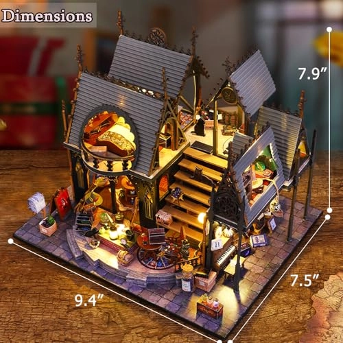 DIY Miniature Dollhouse Kit - Warm Moment 1:24