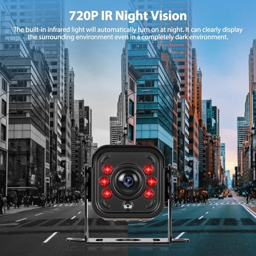 Wireless Rear View Camera - IR Night Vision 720P