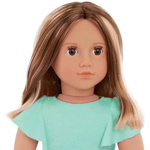 Lisa Doll - 18-inch Denim And Tulle Skirt Outfit Ages 3+