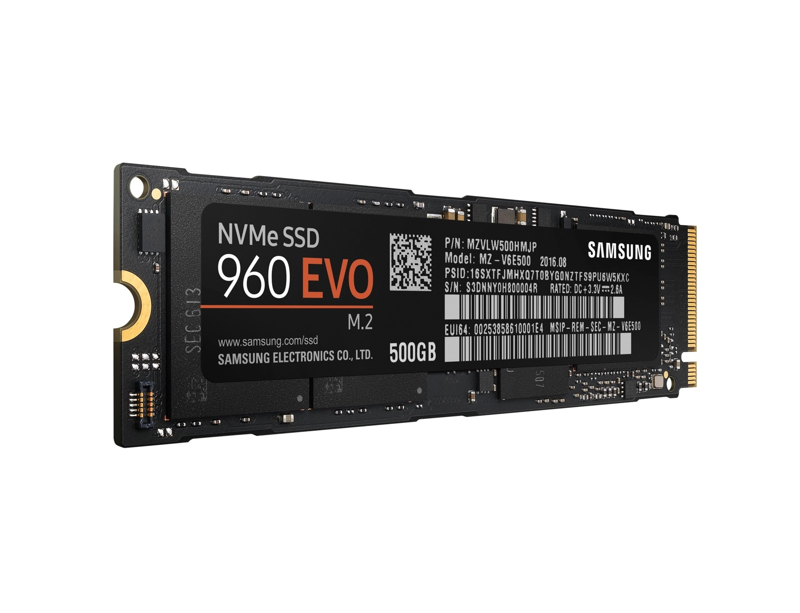 960 EVO - 500 GB M 2