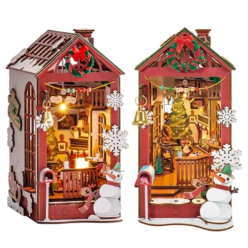 Book Nook - Christmas Indoor Scene