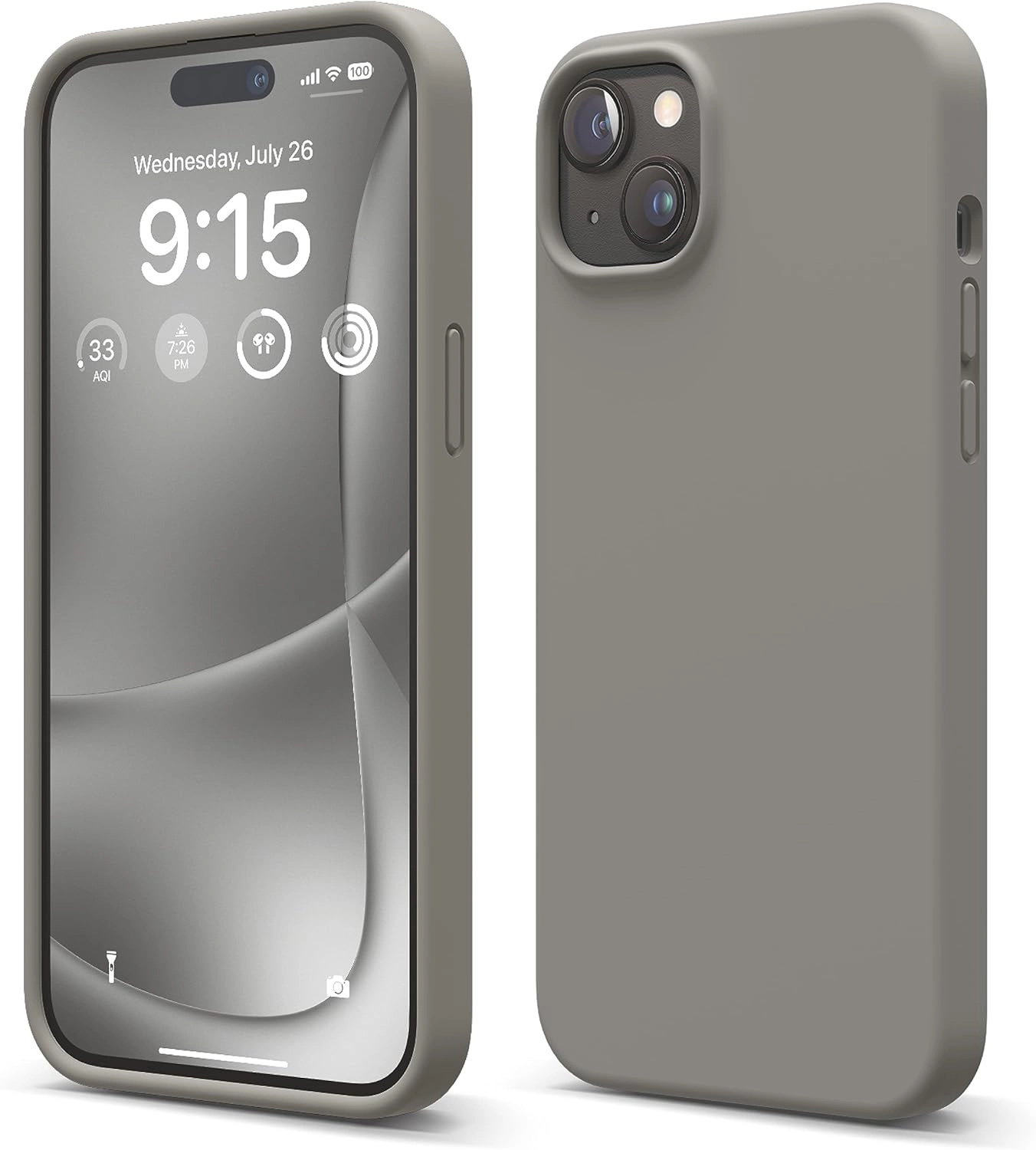 Liquid Silicone case cover for iPhone 15 Plus