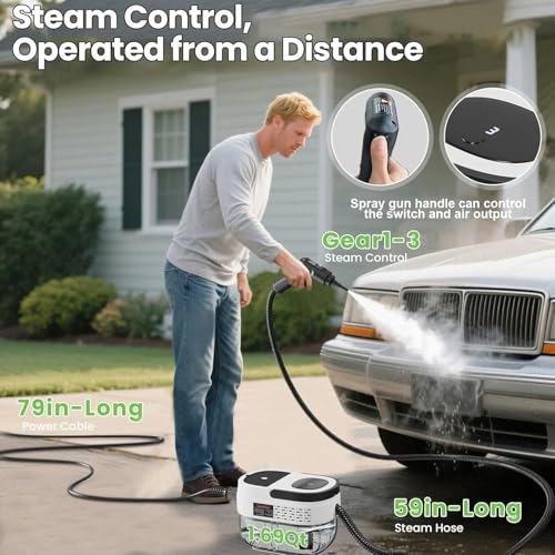 Steam Cleaner - 3BAR 1200ML