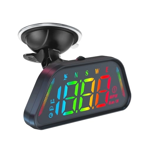 Docbraces HUD Heads Up Display - Universal Digital GPS Speedometer