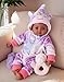 Realistic Baby Doll - 15-inch Vinyl Cotton Gift Set Ages 3+