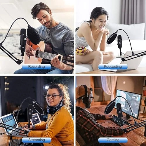 BM-86PRO 3.5mm-Mini-Jack+USB Microphone