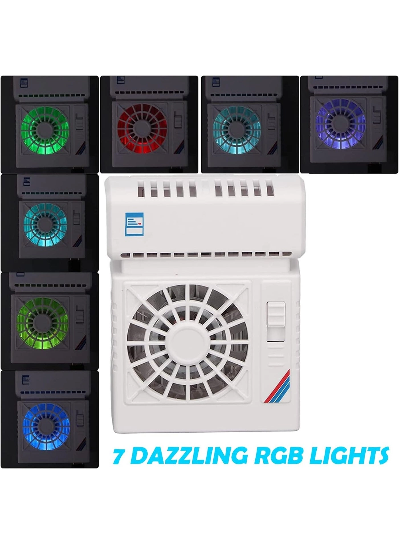 SL-09 Mobile Phone Radiator - Digital Temperature Display USB-Powered Adjustable Speed