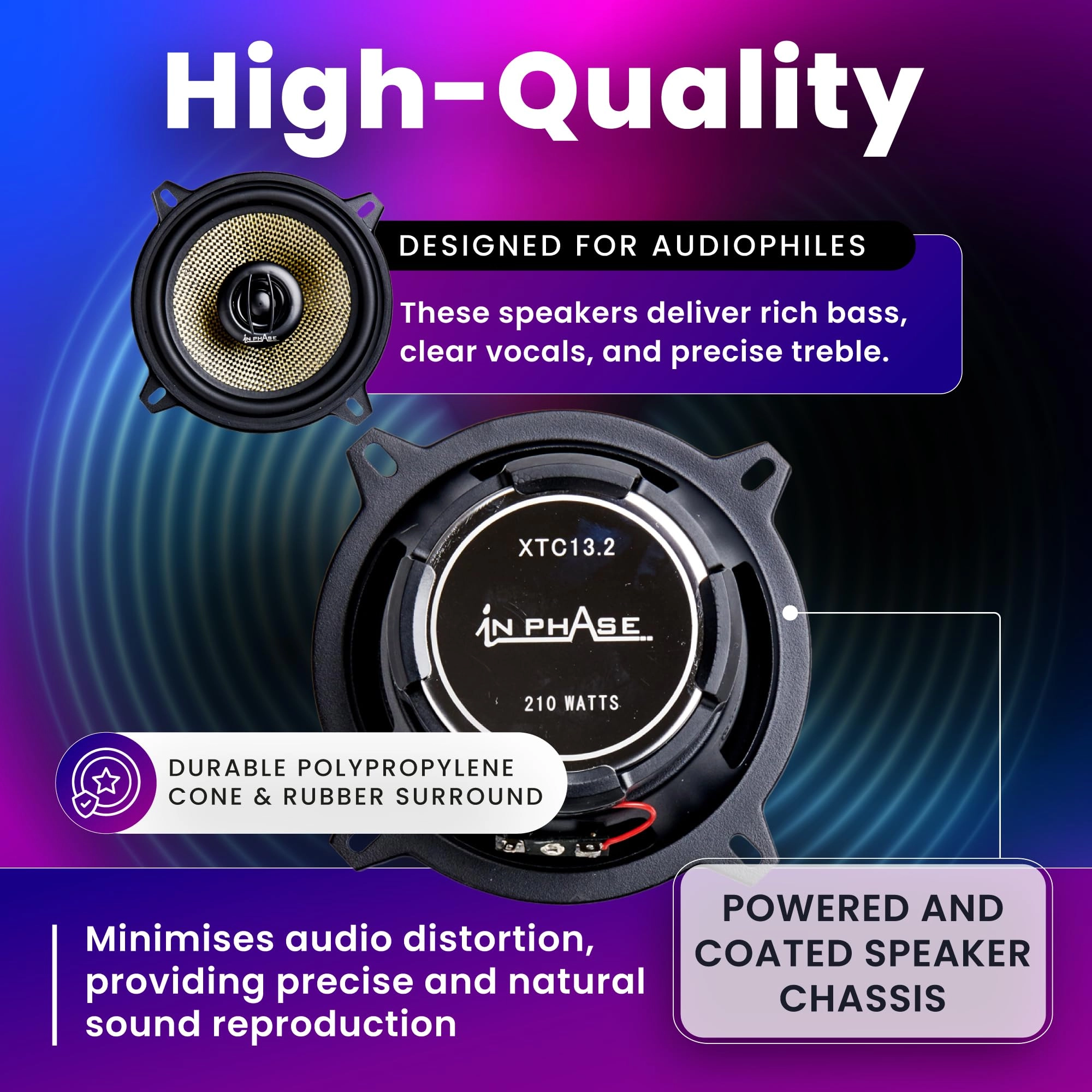 XTC13.2 - 5.25 Inch (13.2cm) Coaxial