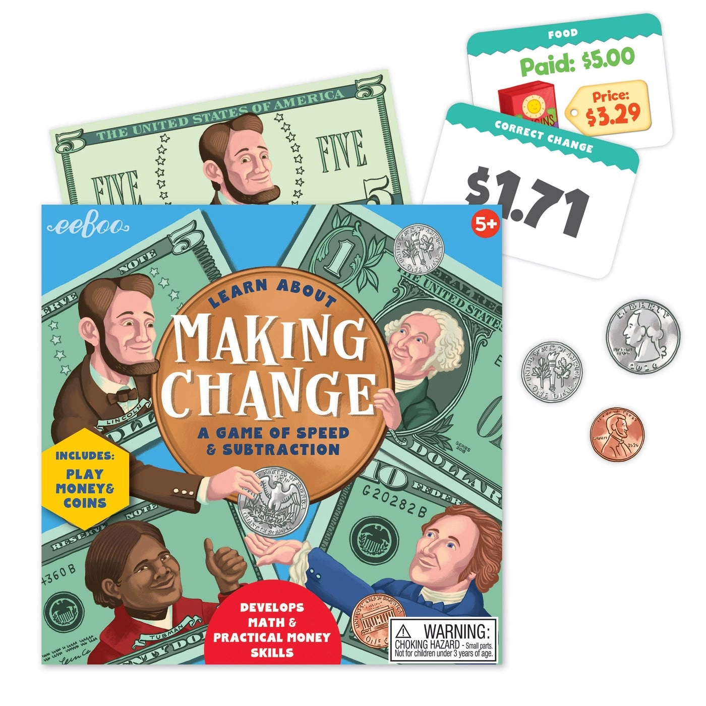 Making Change Game - 5 and up