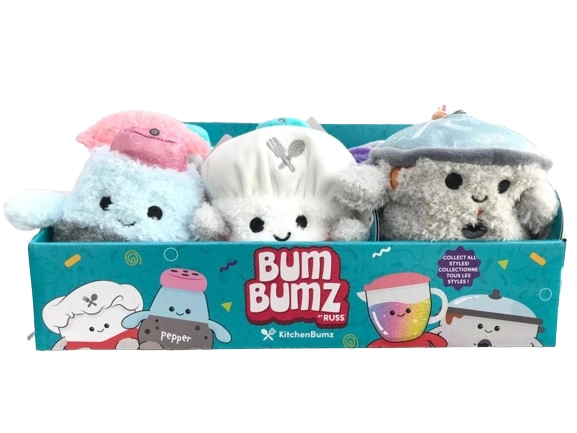 Kitchen Bumz - 3 + soft, plush fabric Kitchen Series 1 Pc