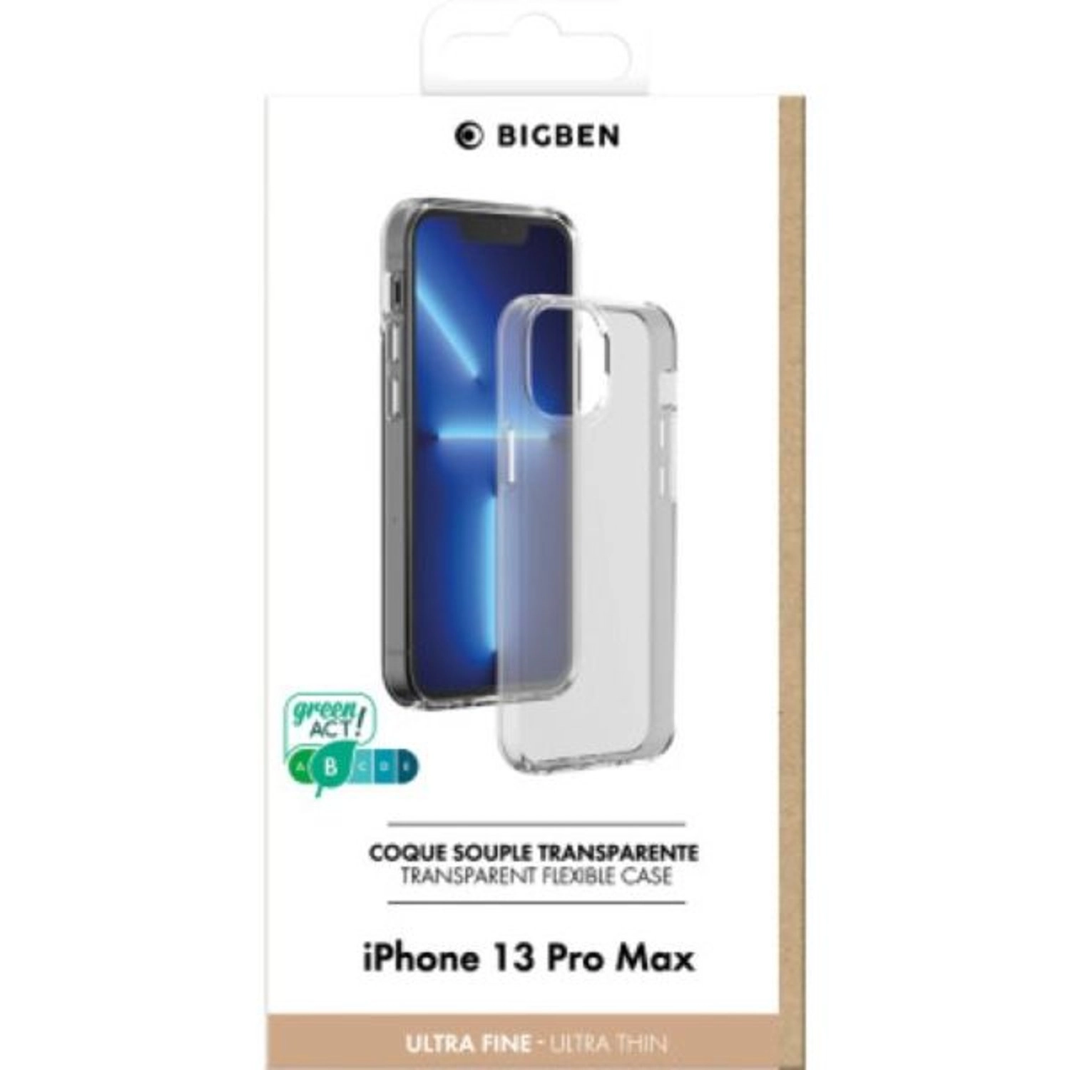 Clear TPU Screen Protector for iPhone 13 Pro Max