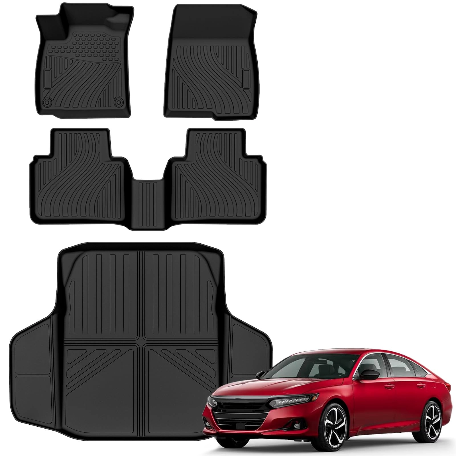 All Weather Floor Mats - Honda Accord 2018-2022