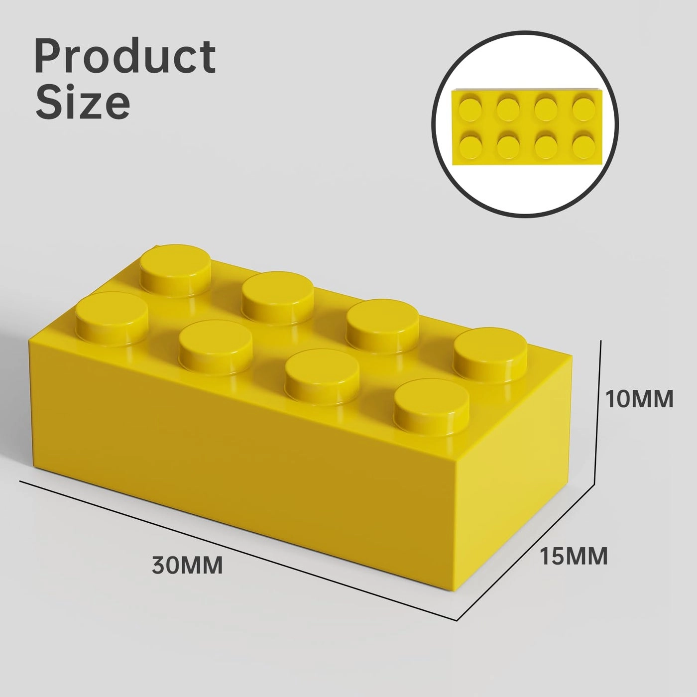 Classic Bulk Brick Block - 200 pcs