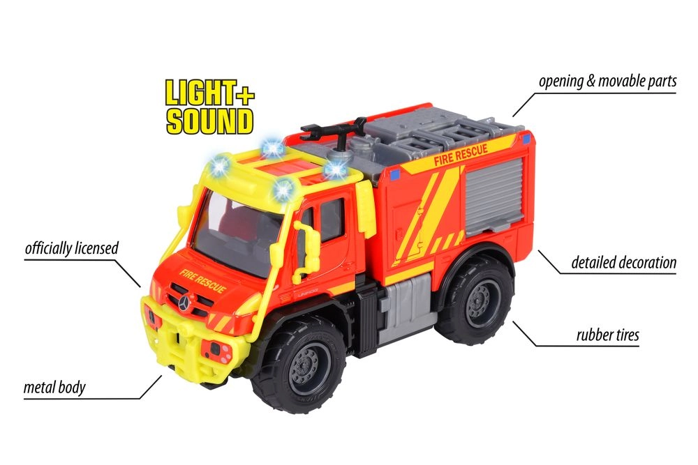 Unimog U530 - Fire Truck Orange