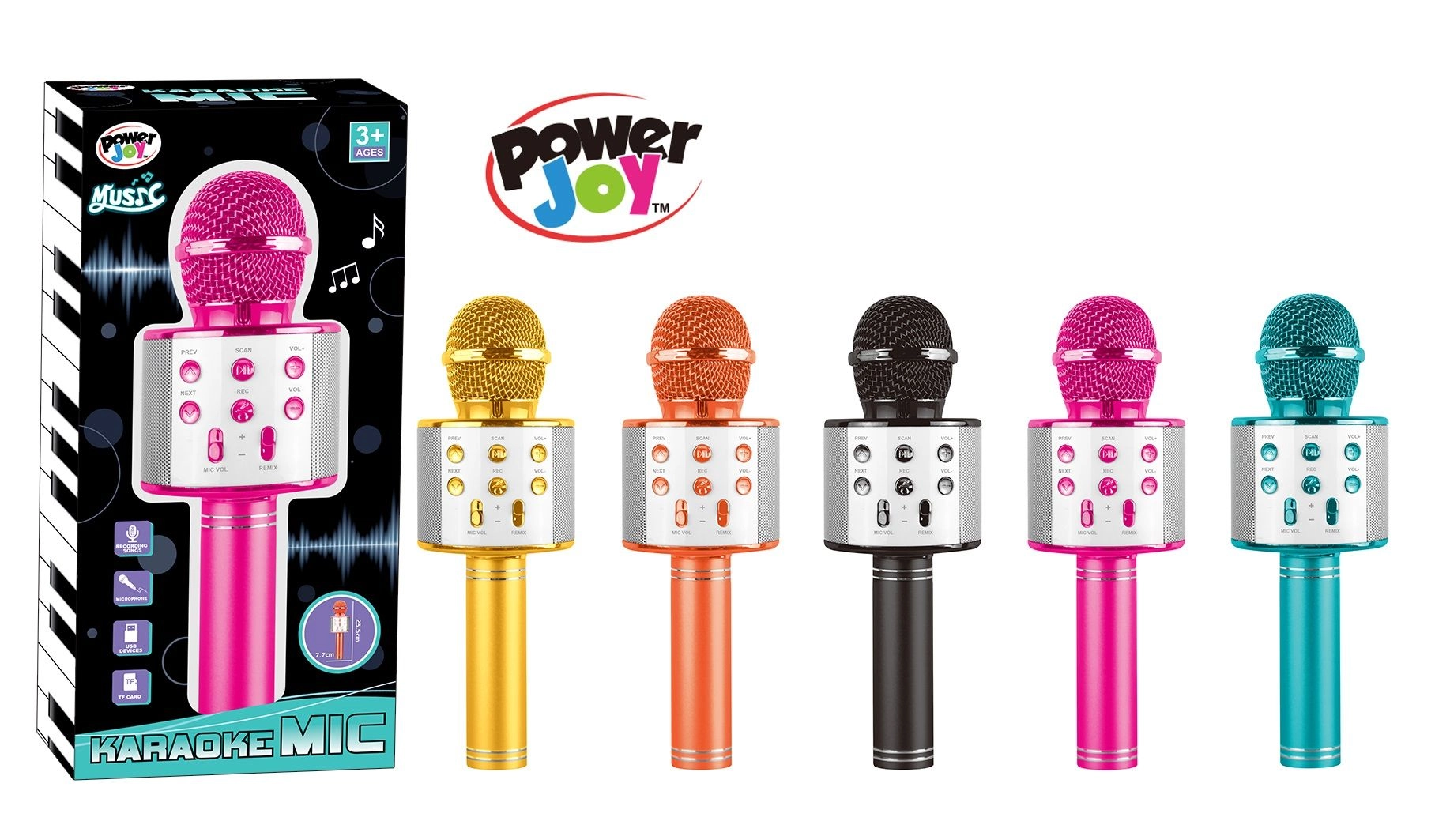 Power Joy Music Karaoke Microphone - 3 years+