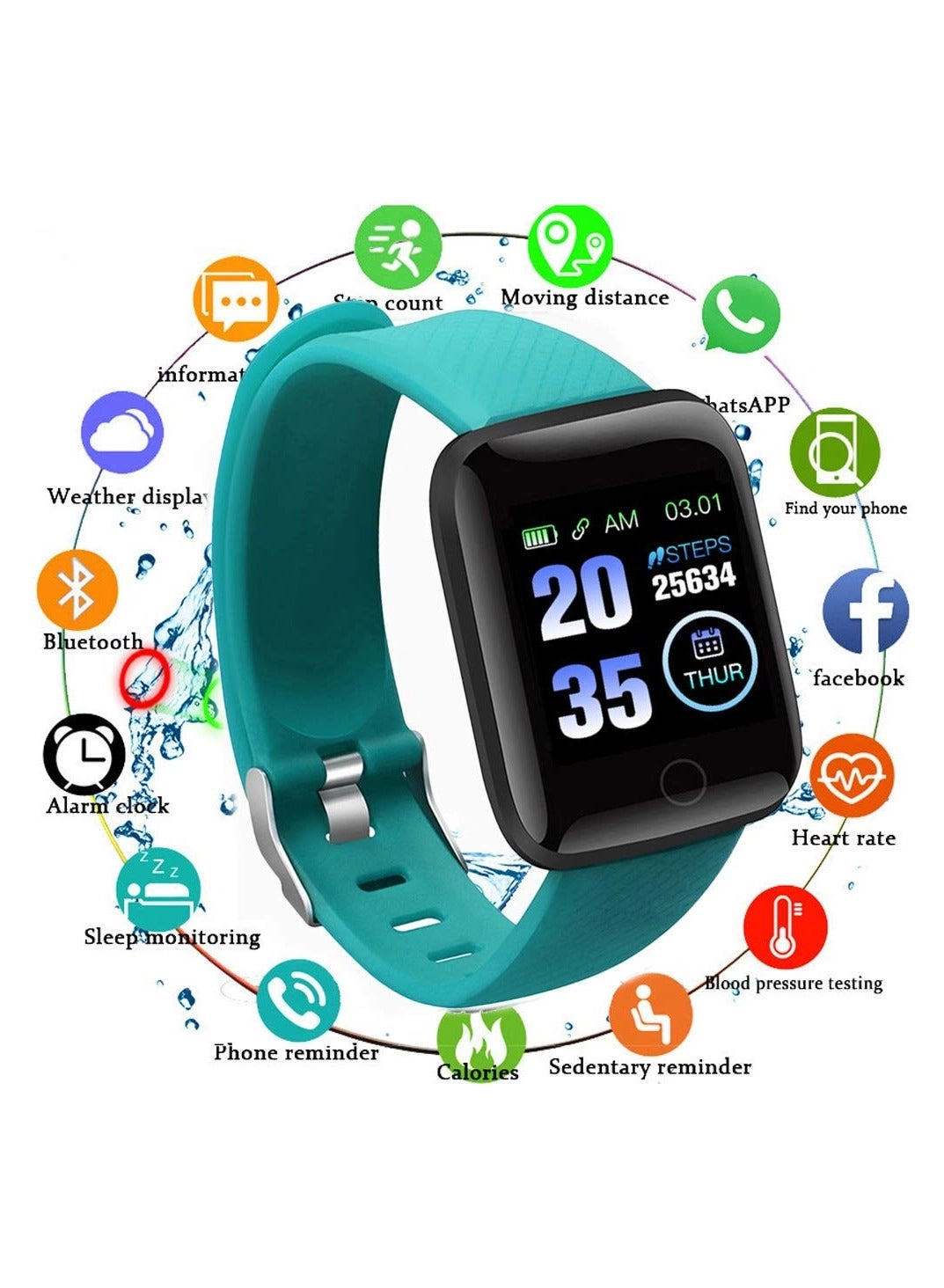 116 Plus - 1.3 Inch IP67 Waterproof