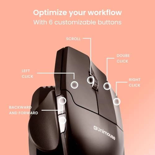Unimouse Ergonomic Vertical Mouse - Bluetooth