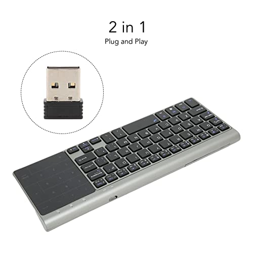 Wireless Keyboard with Touchpad - Wireless