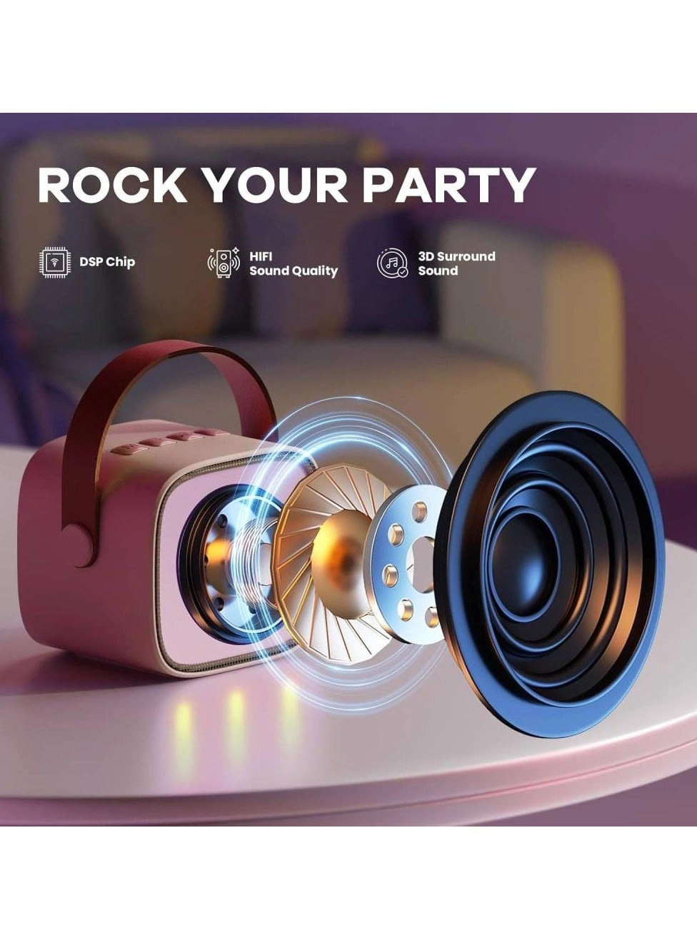 Kids Karaoke Machine - 4|5|6|7|8|9|10