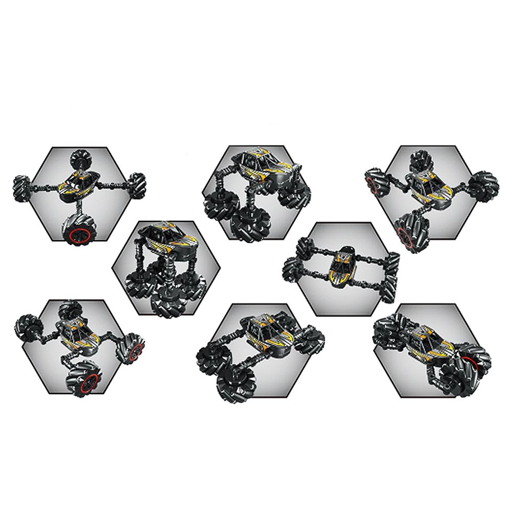 Transformable Drifting Stunt RC Cars